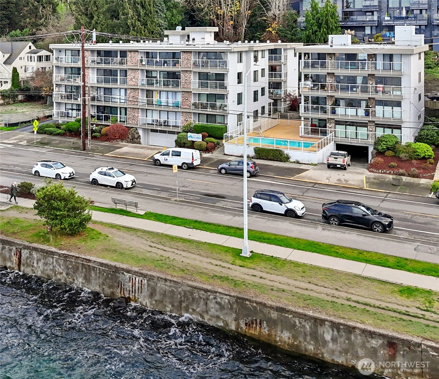 2104 Alki Avenue Southwest, Unit 306 Seattle, WA 98116 - Photo 38 of 40 a picture of street with view of buildings