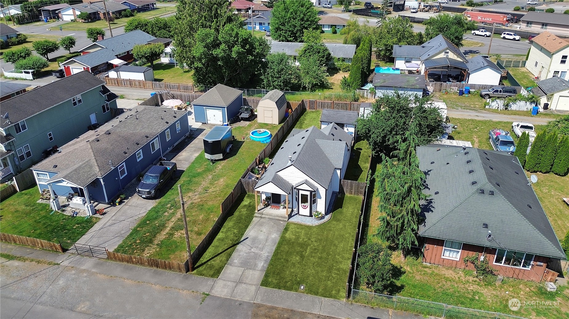 263 Perkins Street Buckley, WA 98321 - Photo 3 of 21 an aerial view of a city