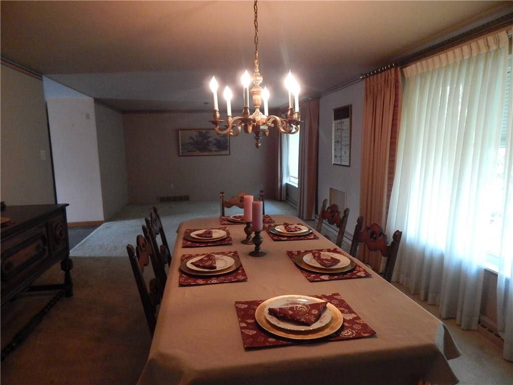 2513 Haymaker Road Monroeville, PA 15146 - Photo 4 of 21 DINING ROOM LOOKING INTO THE LIVING ROOM AREA.
