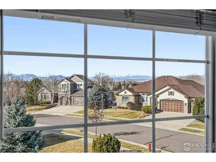 a view of a city from a balcony