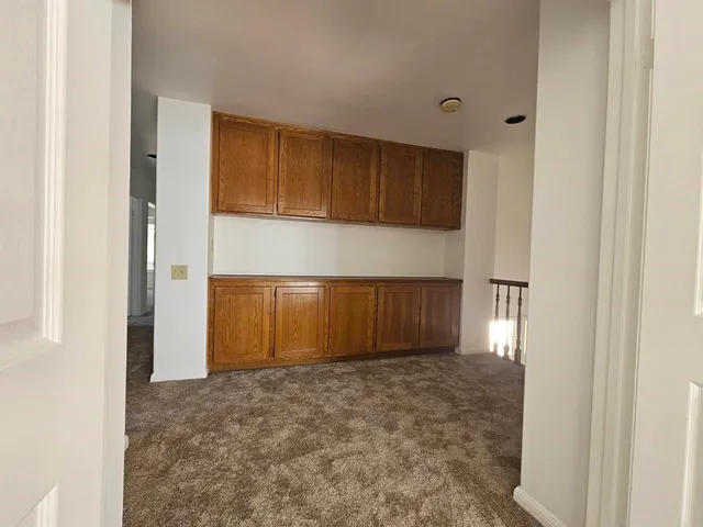 a view of front door