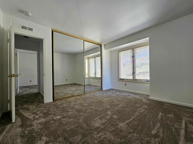 wooden floor and window in a room
