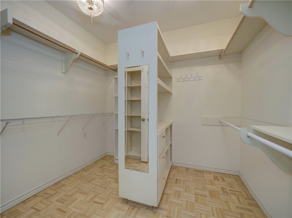 1343 Bayview Drive Portland, TX 78374 - Photo 26 of 36 a view of walk in closet with empty racks