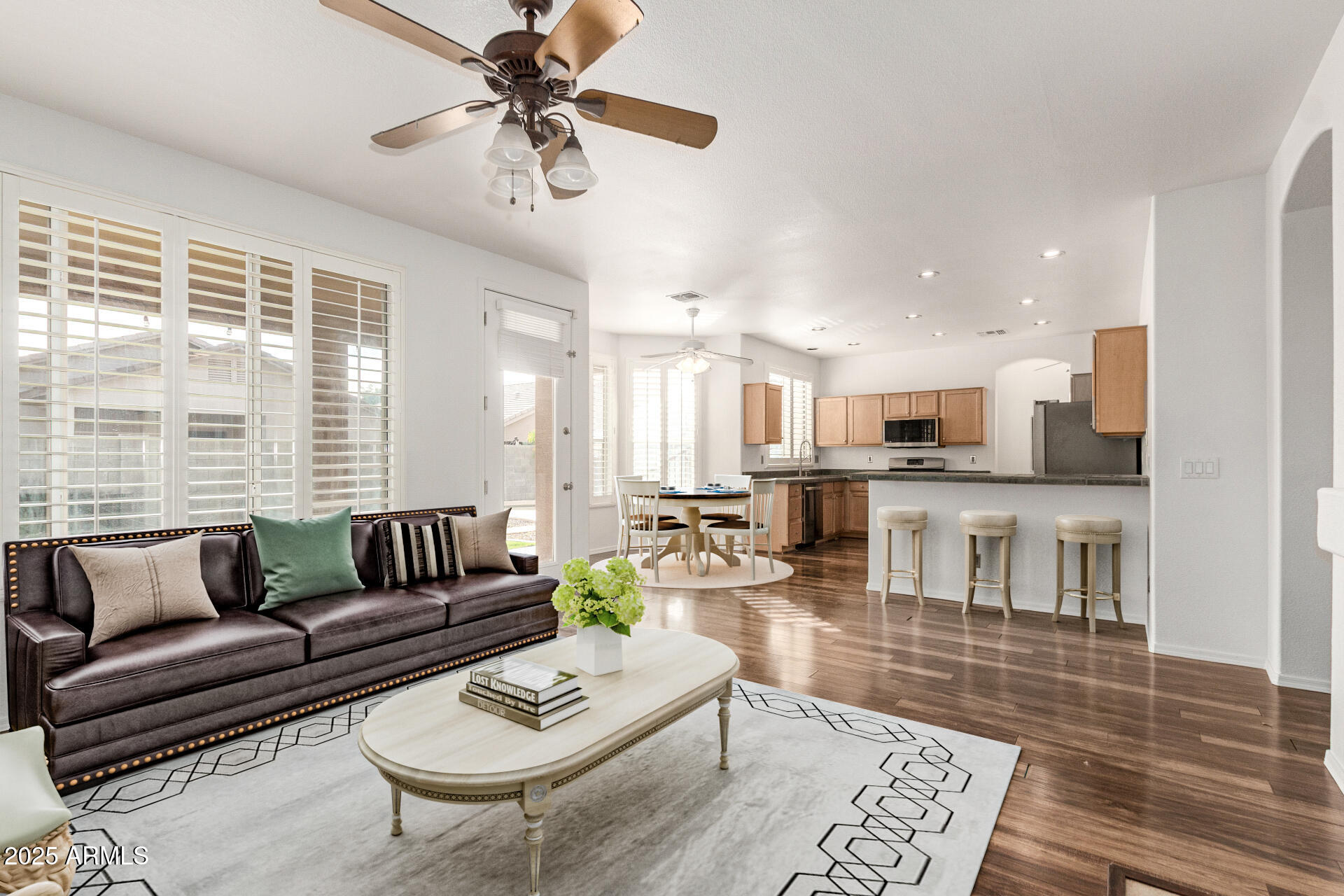 3861 East Pinon Court Gilbert, AZ 85234 - Photo 6 of 69 Virtually Staged Eat-In Kitchen