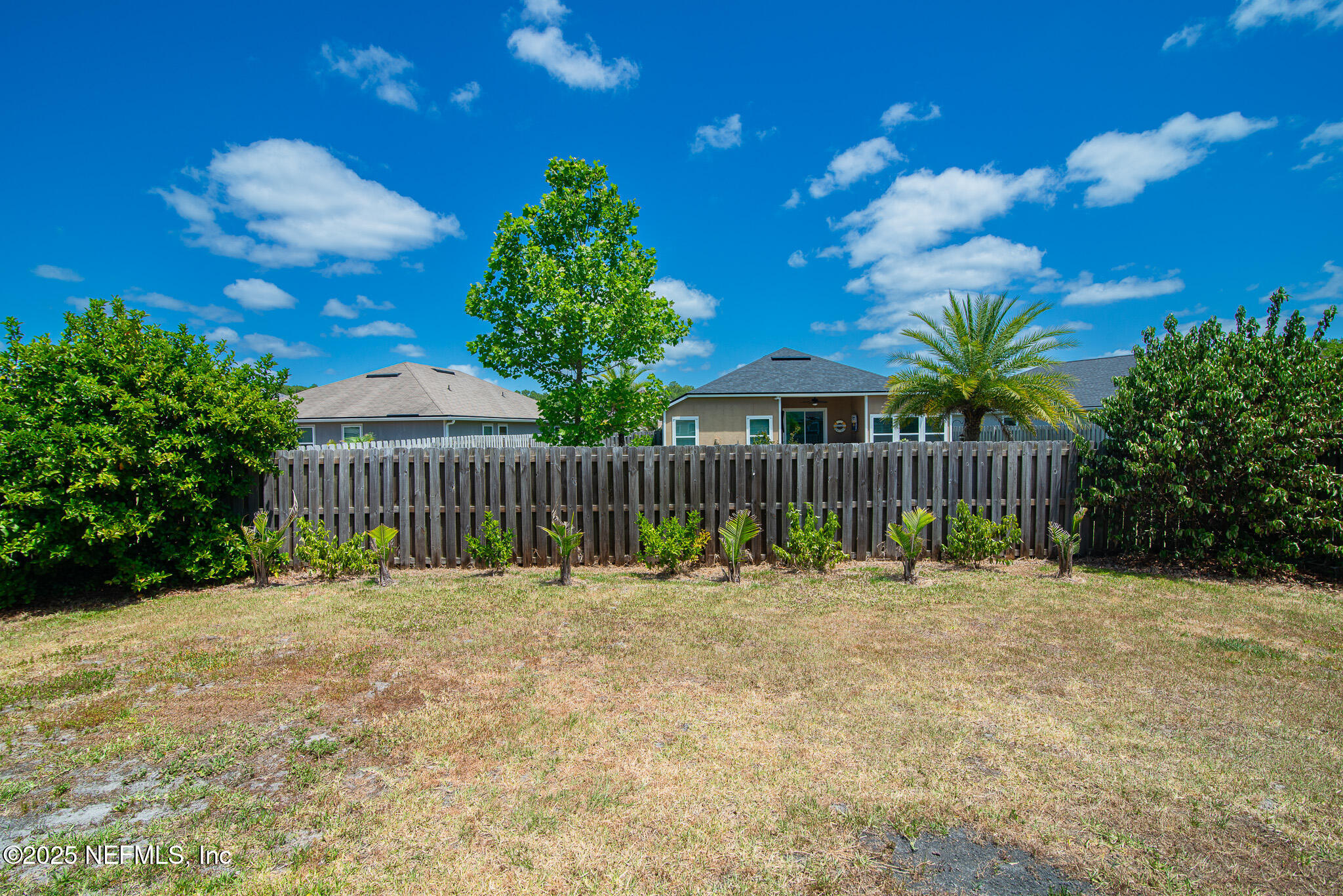414 Samara Lakes Parkway St. Augustine, FL 32092 - Photo 25 of 26 a view of a house with wooden fence