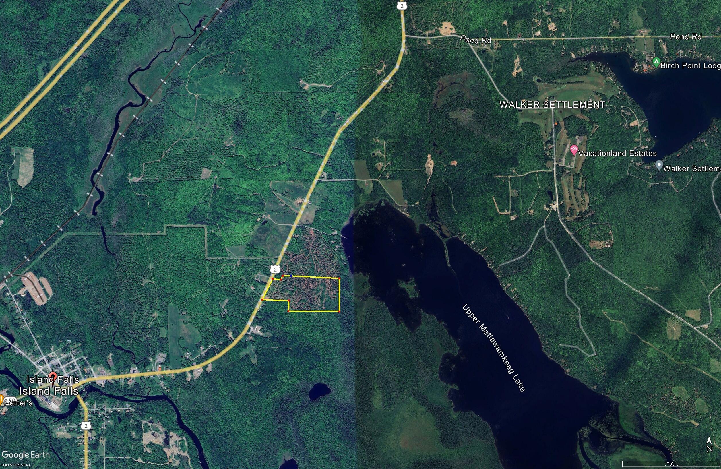 Off Houlton Road Island Falls, ME 04747 - Photo 2 of 13 aerial distant
