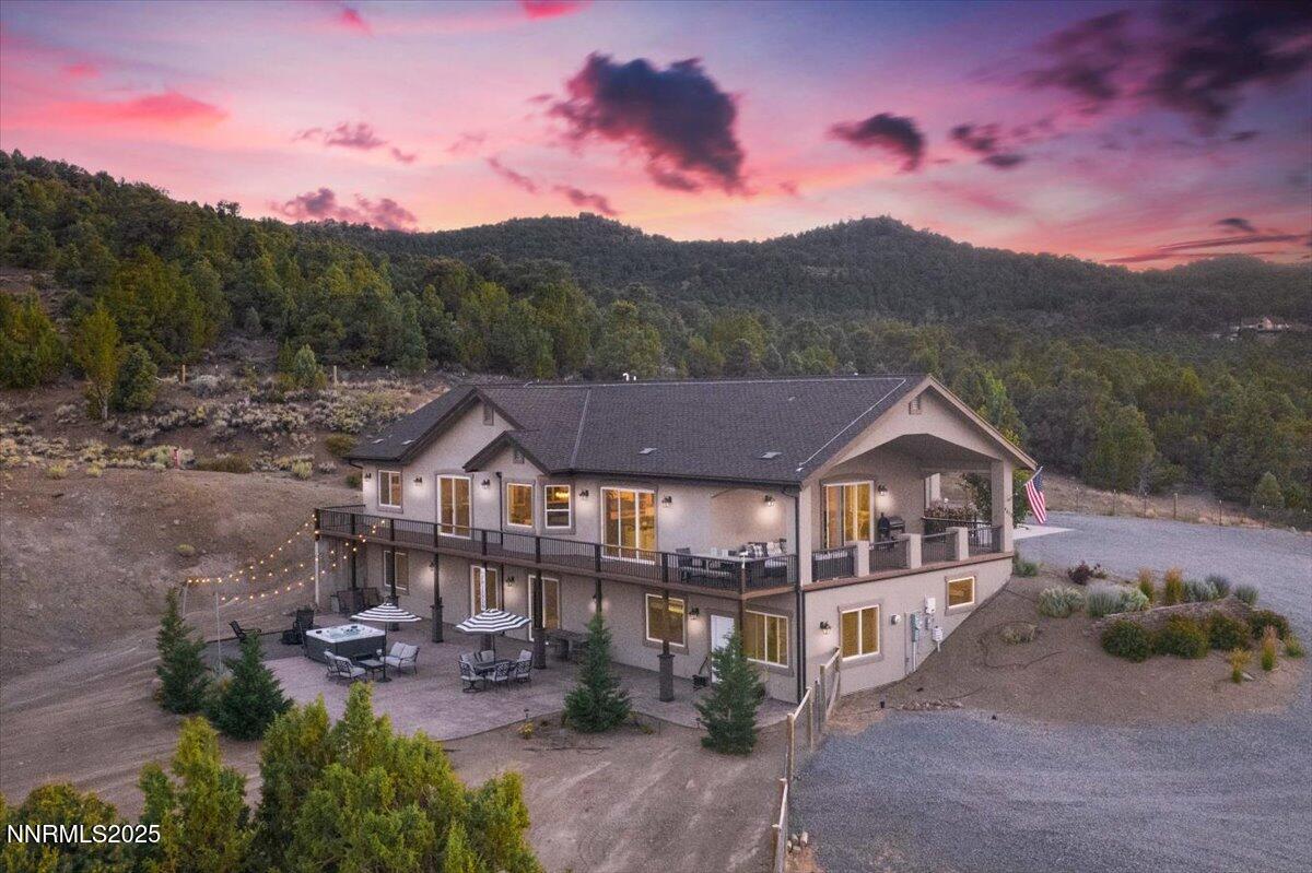 4610 Tybo Road Reno, NV 89521 - Photo 3 of 47 aerial view of a house with a yard