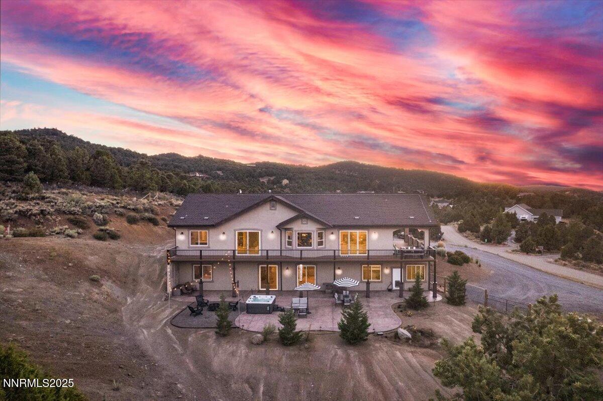 4610 Tybo Road Reno, NV 89521 - Photo 42 of 47 a view of a big house with a big yard