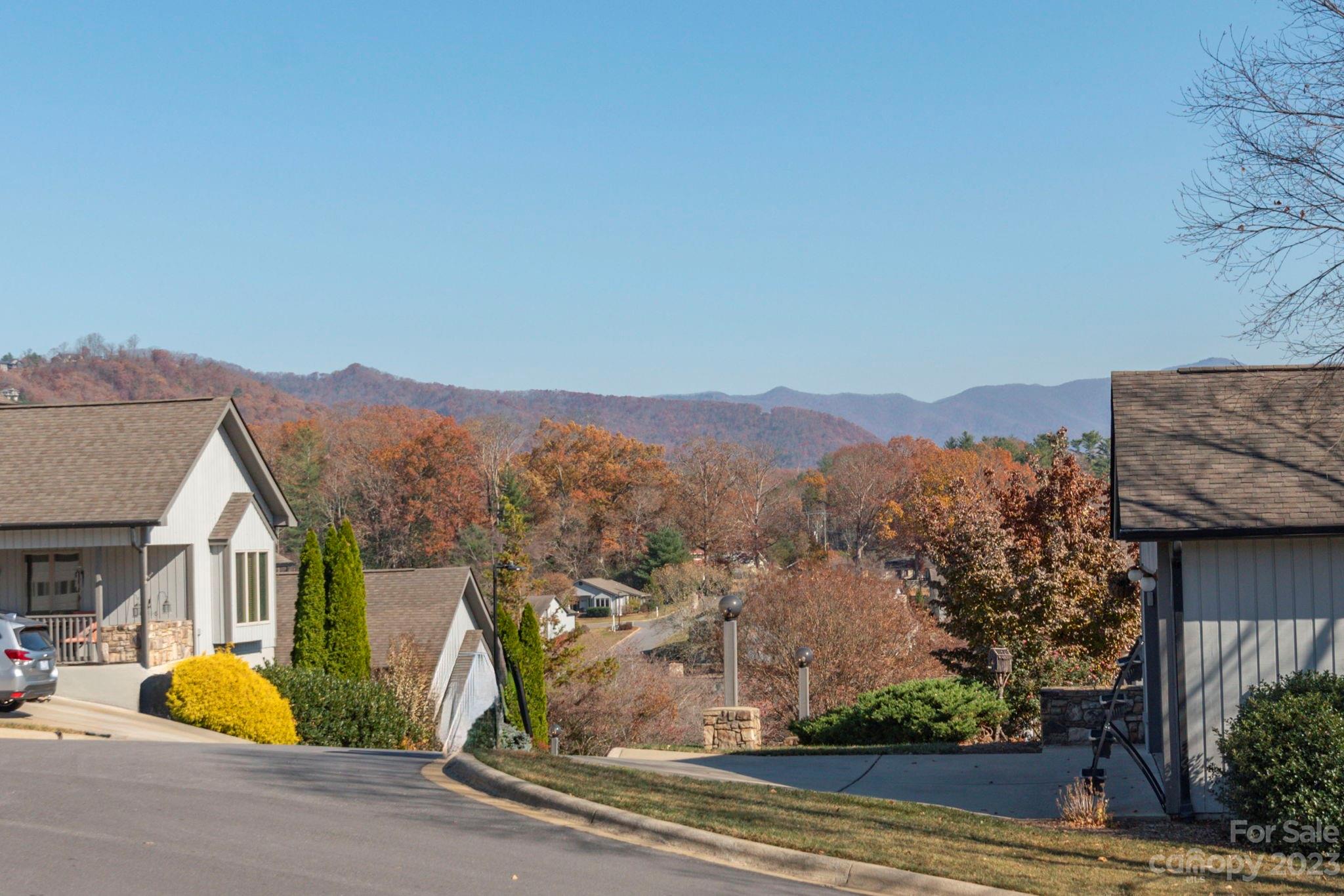 448 Kyfields Weaverville, NC 28787 - Photo 3 of 25 an aerial view of a house with a swimming pool