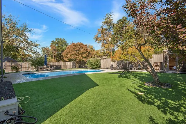 a view of outdoor space and yard