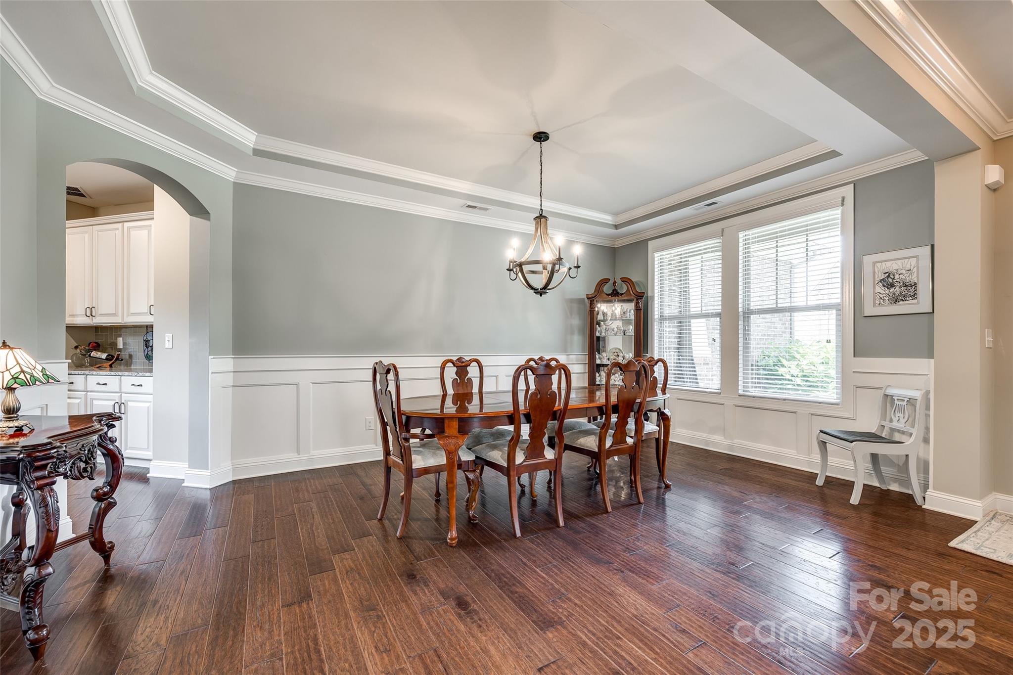 4220 Thames Circle Fort Mill, SC 29715 - Photo 5 of 44 a view of a dining room with furniture window and wooden floor