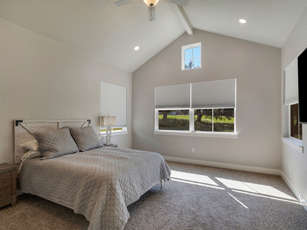 238 Roy Nichols Blanco, TX 78606 - Photo 12 of 25 a bedroom with a bed and a window