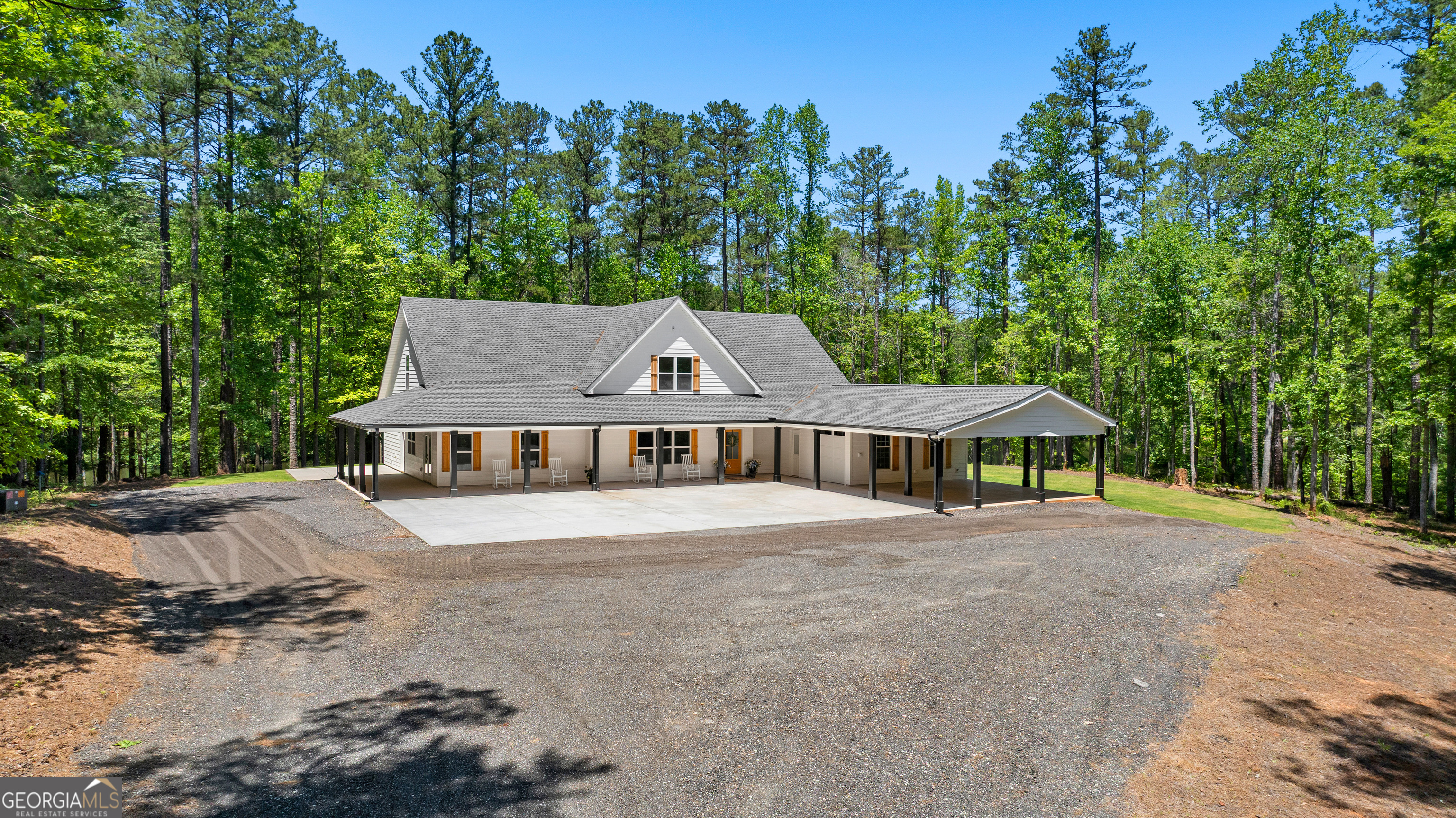 354 Turner Road Newnan, GA 30263 - Photo 79 of 79 a front view of a house with a garden
