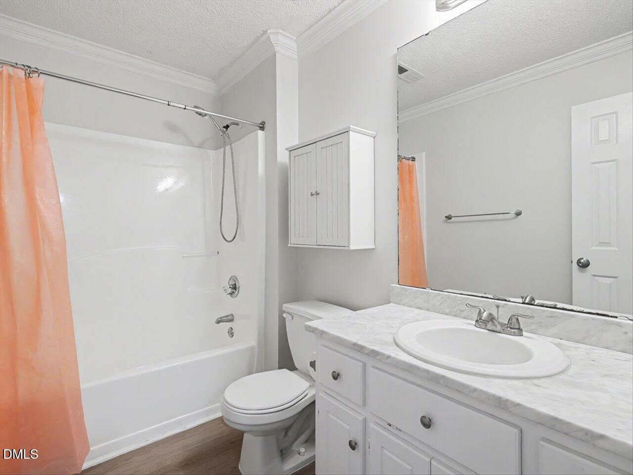 4828 Forest Highland Drive Raleigh, NC 27604 - Photo 15 of 27 a bathroom with a sink toilet tub and shower