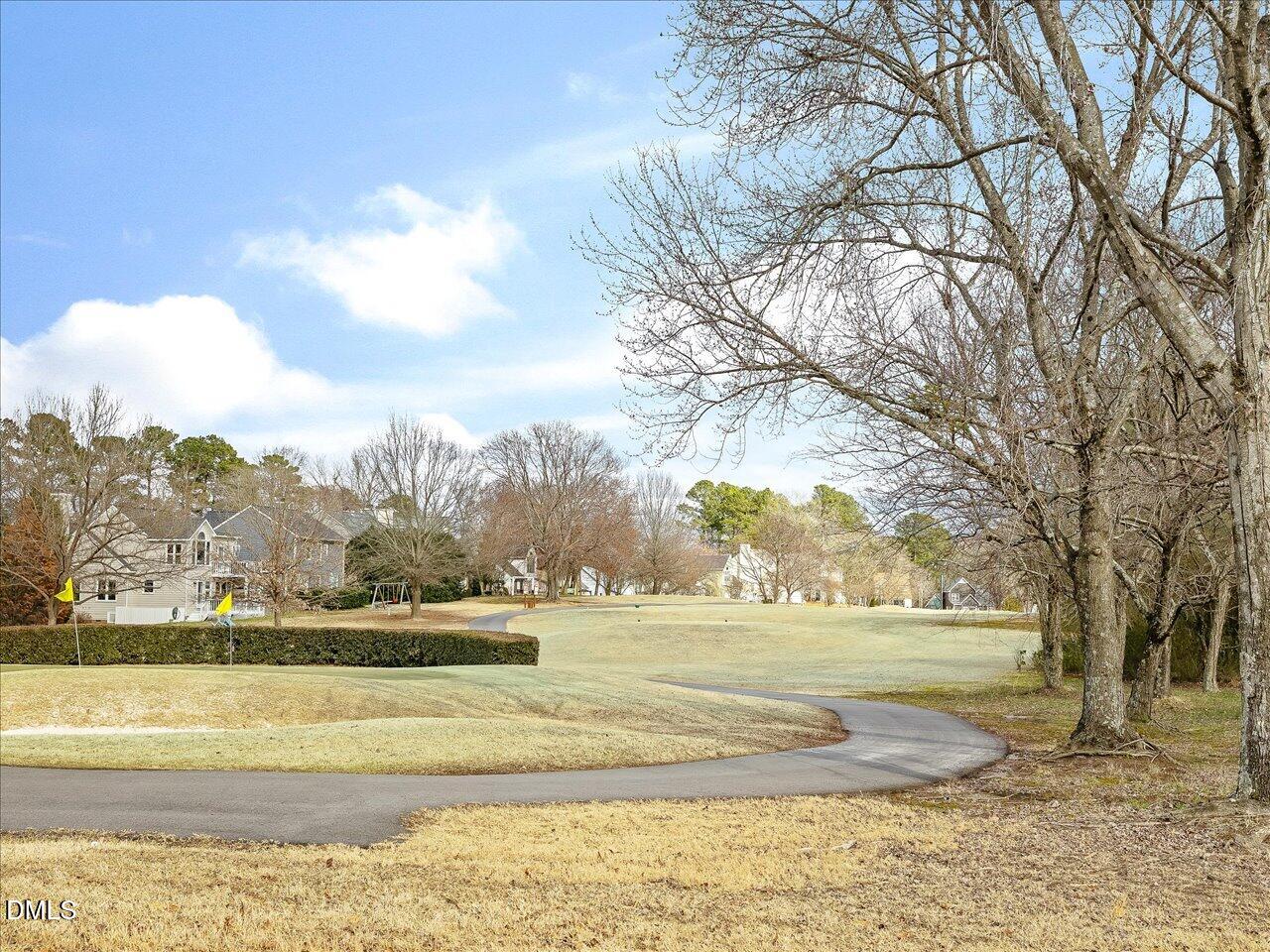 4828 Forest Highland Drive Raleigh, NC 27604 - Photo 26 of 27 a view of a yard with large trees