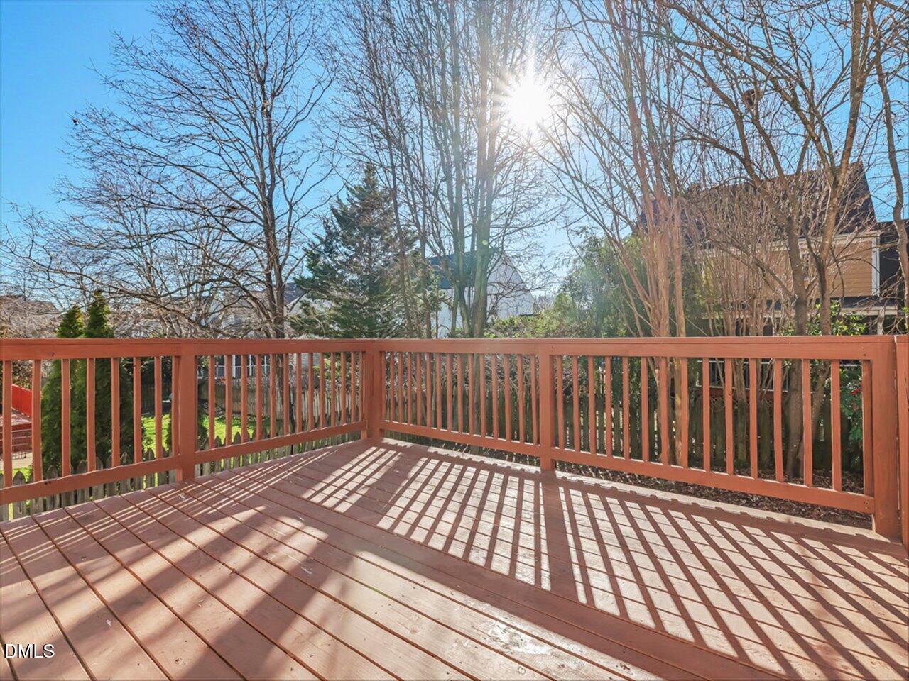 4828 Forest Highland Drive Raleigh, NC 27604 - Photo 8 of 27 a view of a wooden fence