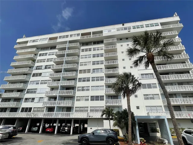 a front view of a building