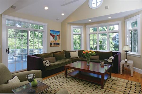91 Nehoiden Road Newton, MA 02468 - Photo 5 of 12 a living room with furniture and a large window
