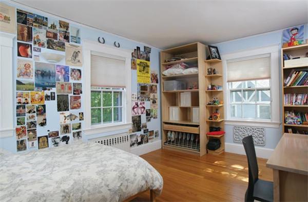 91 Nehoiden Road Newton, MA 02468 - Photo 10 of 12 a bedroom with furniture and a book shelf