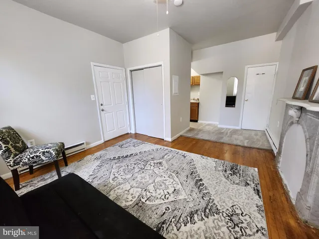a view of a living room washer and dryer
