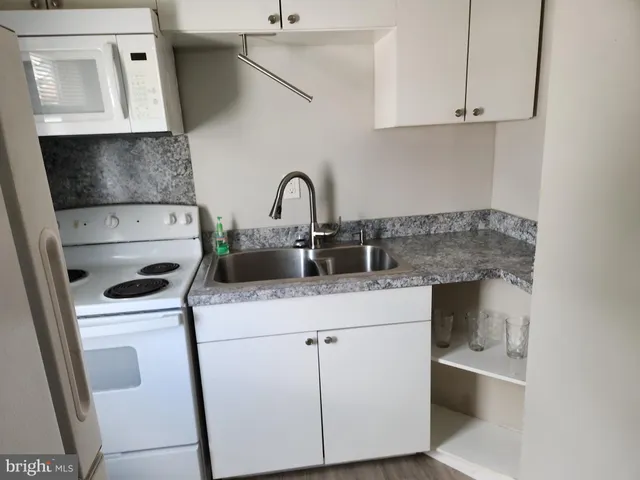 a building view with a outdoor space