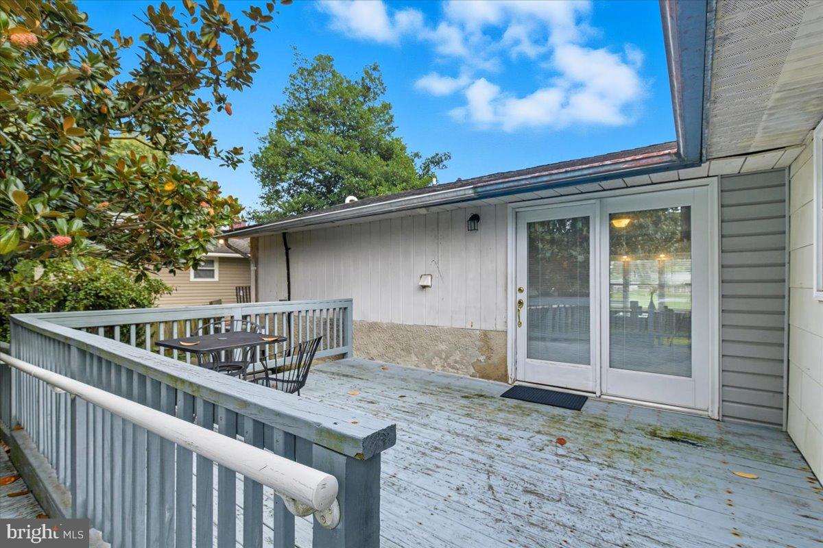 619 Aspen Lane Edgewood, MD 21040 - Photo 32 of 35 a view of backyard with deck and outdoor seating