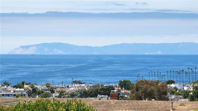 a view of city and ocean
