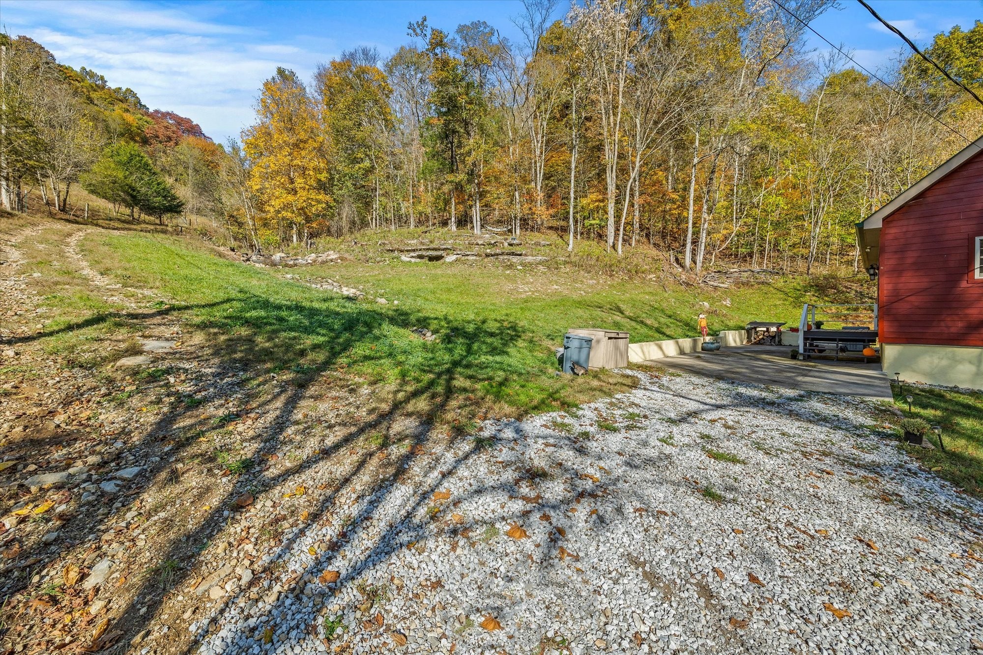 89 Ouchonder Road Elmwood, TN 38560 - Photo 40 of 50 a view of a yard with an trees