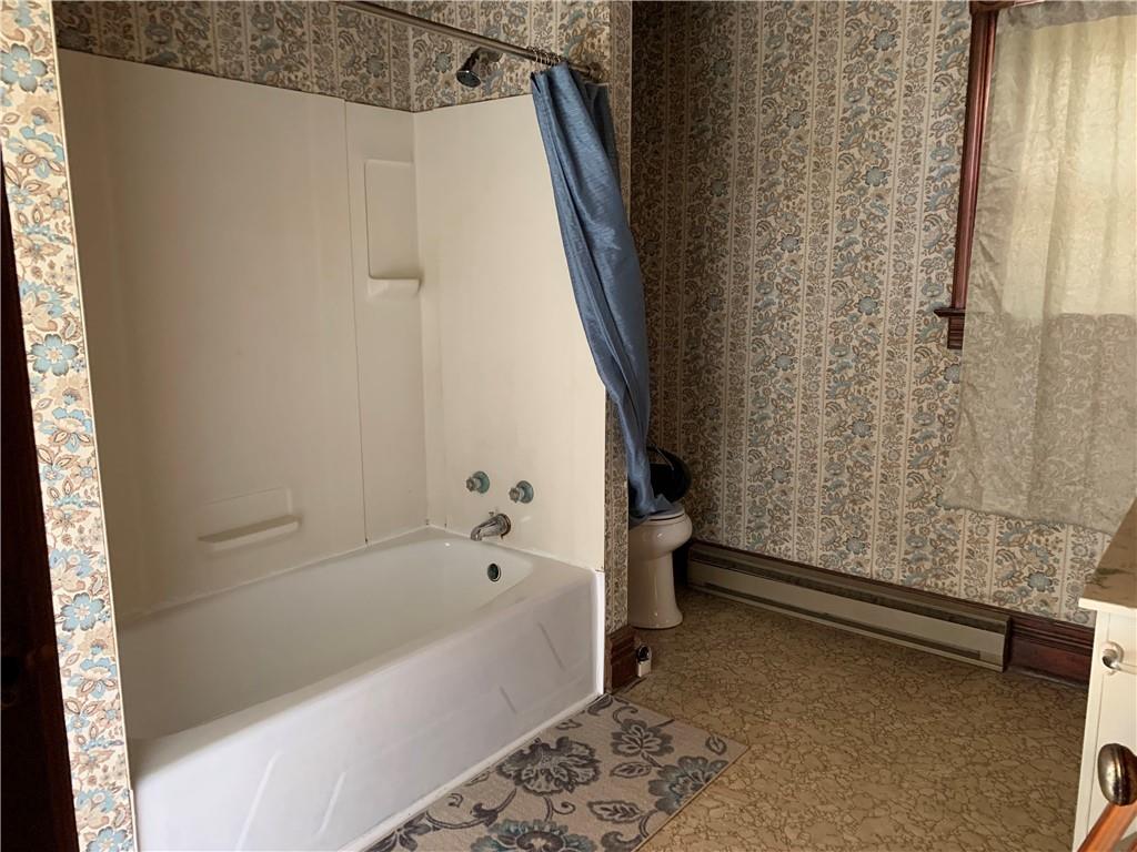 168 Boozel Road Slippery Rock, PA 16057 - Photo 19 of 24 a bathroom with a bathtub and a shower
