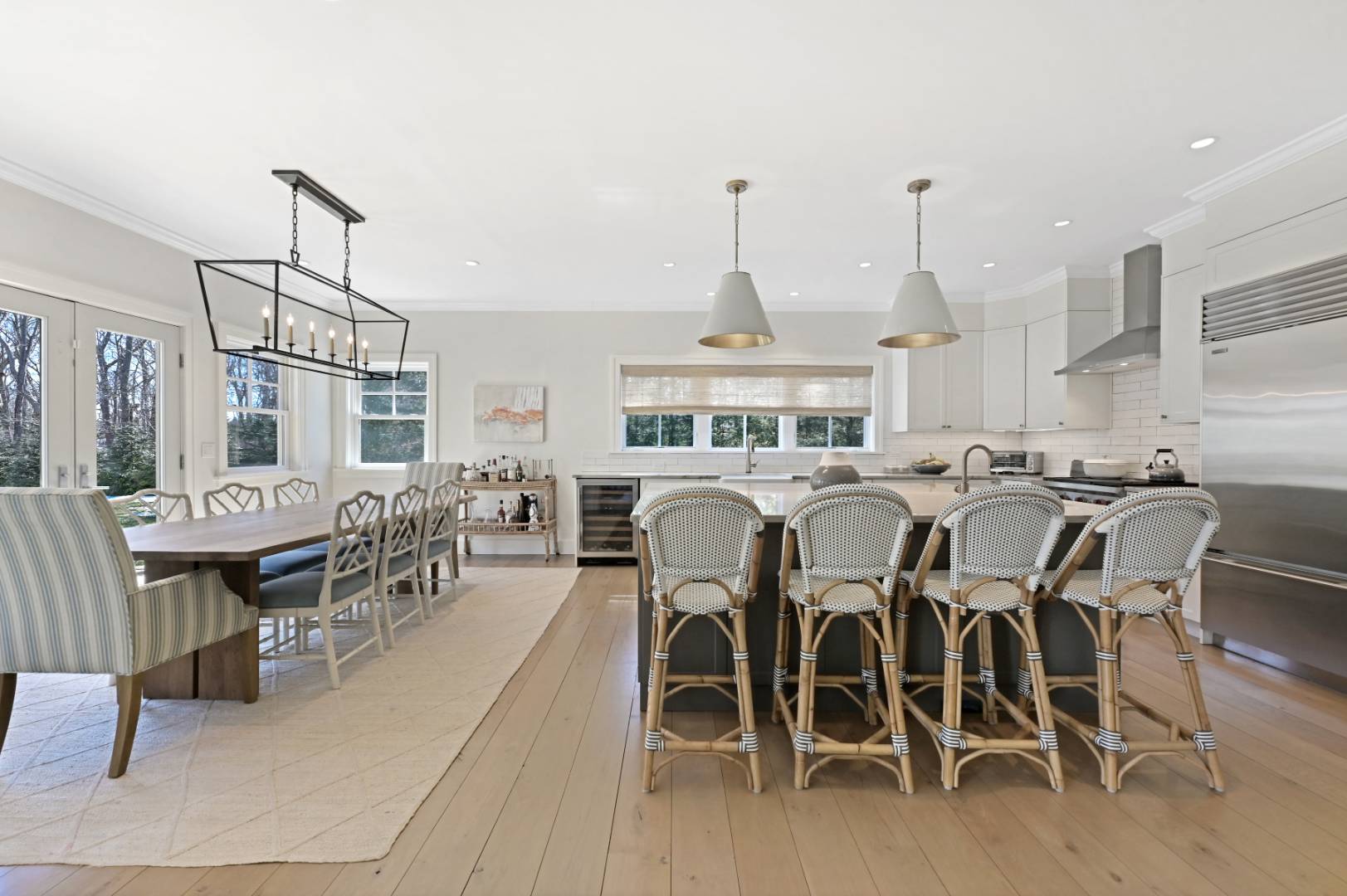 60 Jagger Lane Westhampton, NY 11977 - Photo 6 of 35 a dinning area with furniture kitchen view and a window