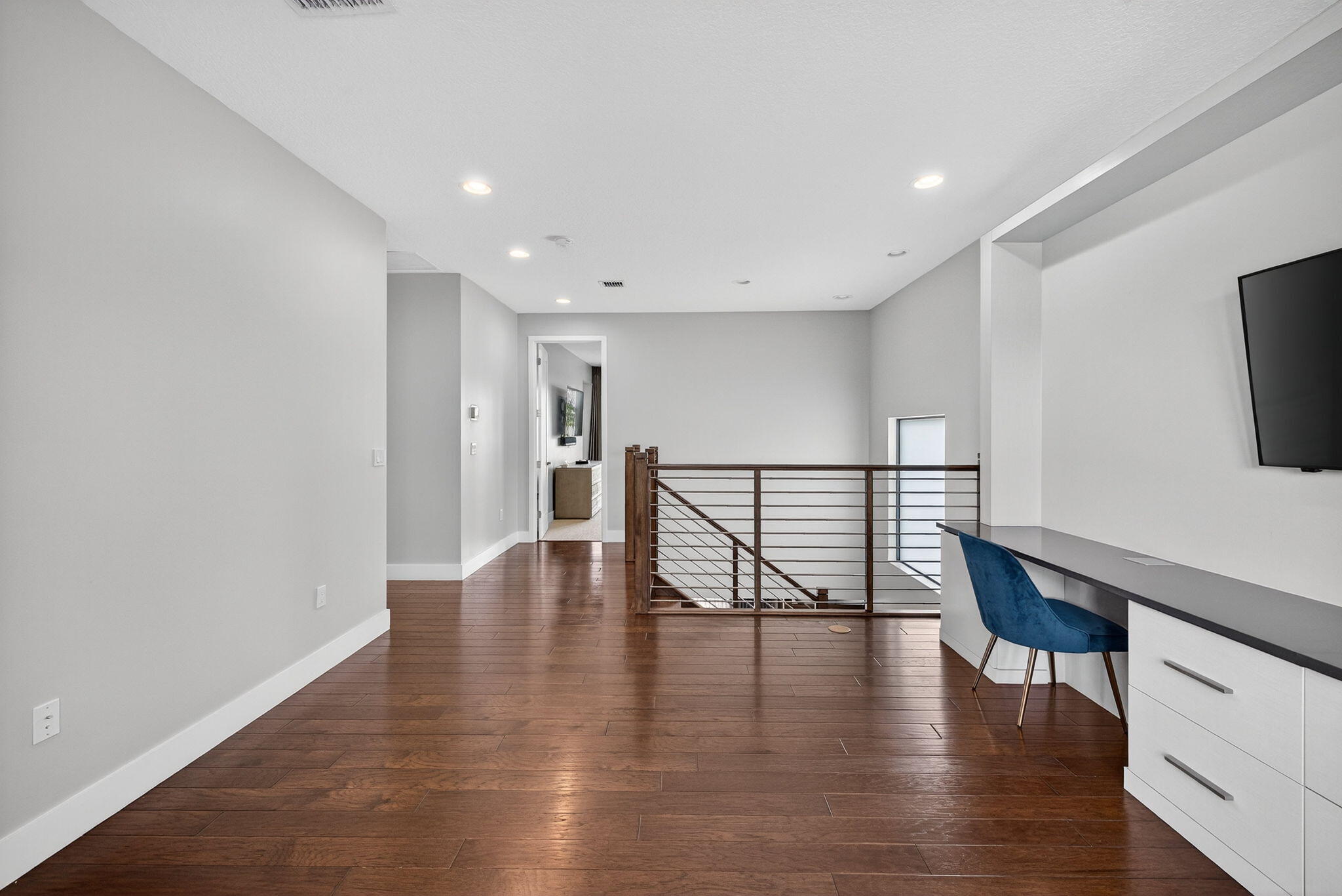 8618 Tower Bridge Court Boca Raton, FL 33496 - Photo 29 of 53 a view of entryway with dining room and wooden floor