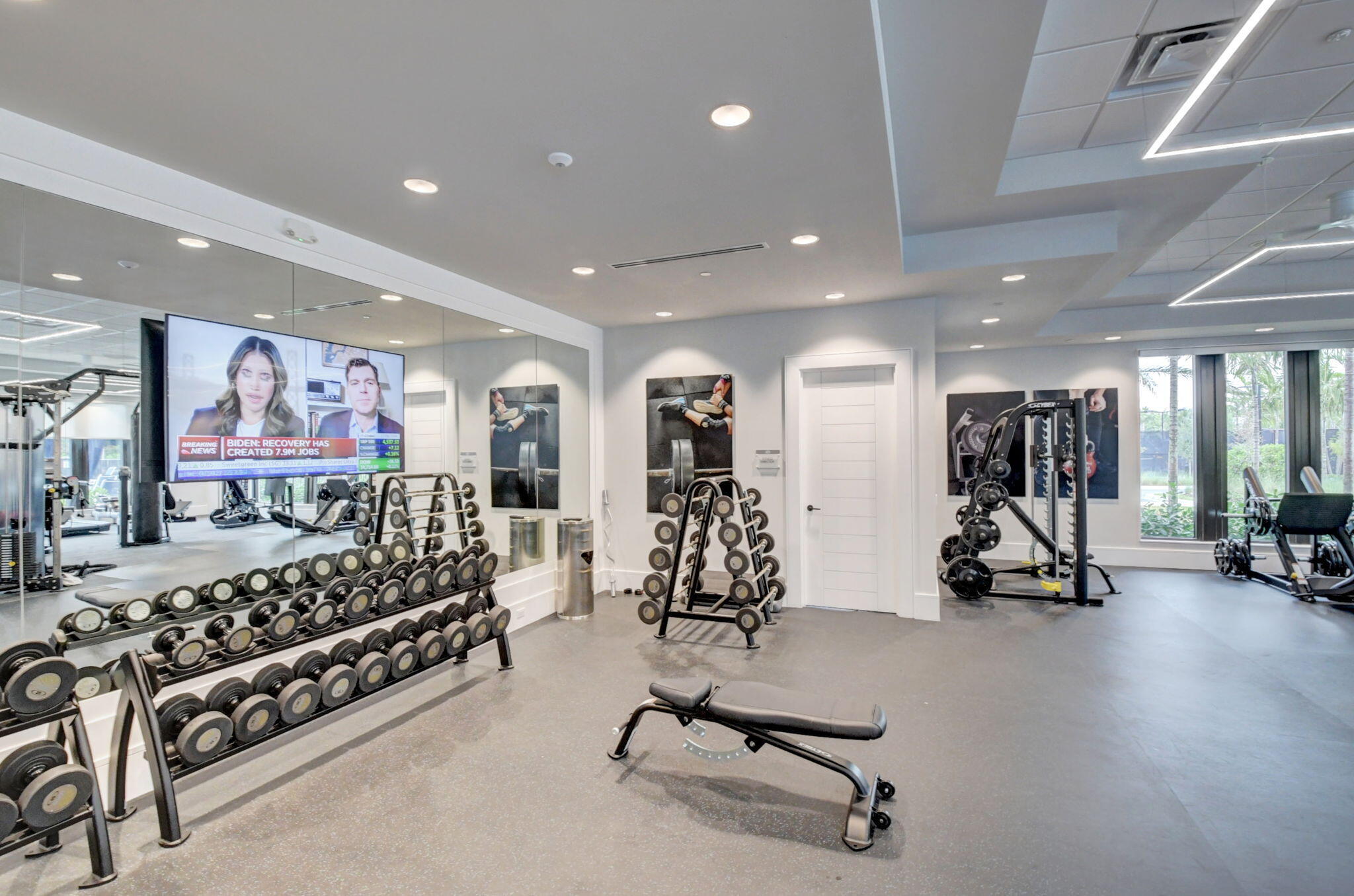 8618 Tower Bridge Court Boca Raton, FL 33496 - Photo 48 of 53 a view of a room with gym equipment