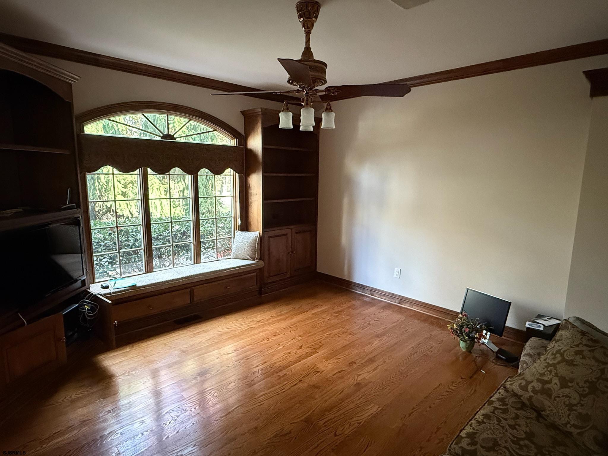 225 Old River Road Mays Landing, NJ 08330 - Photo 15 of 97 a room with a window and ceiling fan