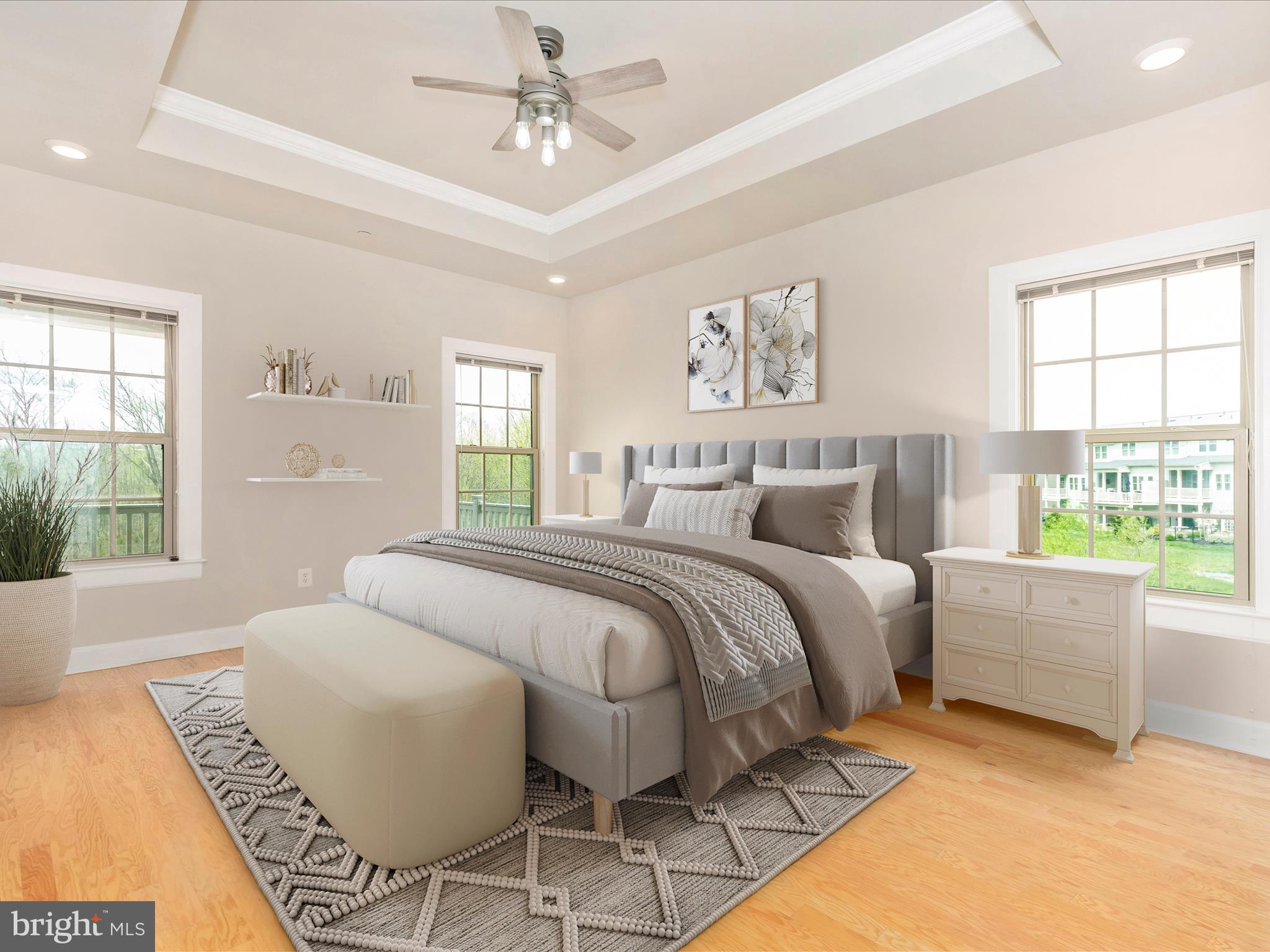 3838 Fulham Road Frederick, MD 21704 - Photo 16 of 51 a bedroom with a bed and a window