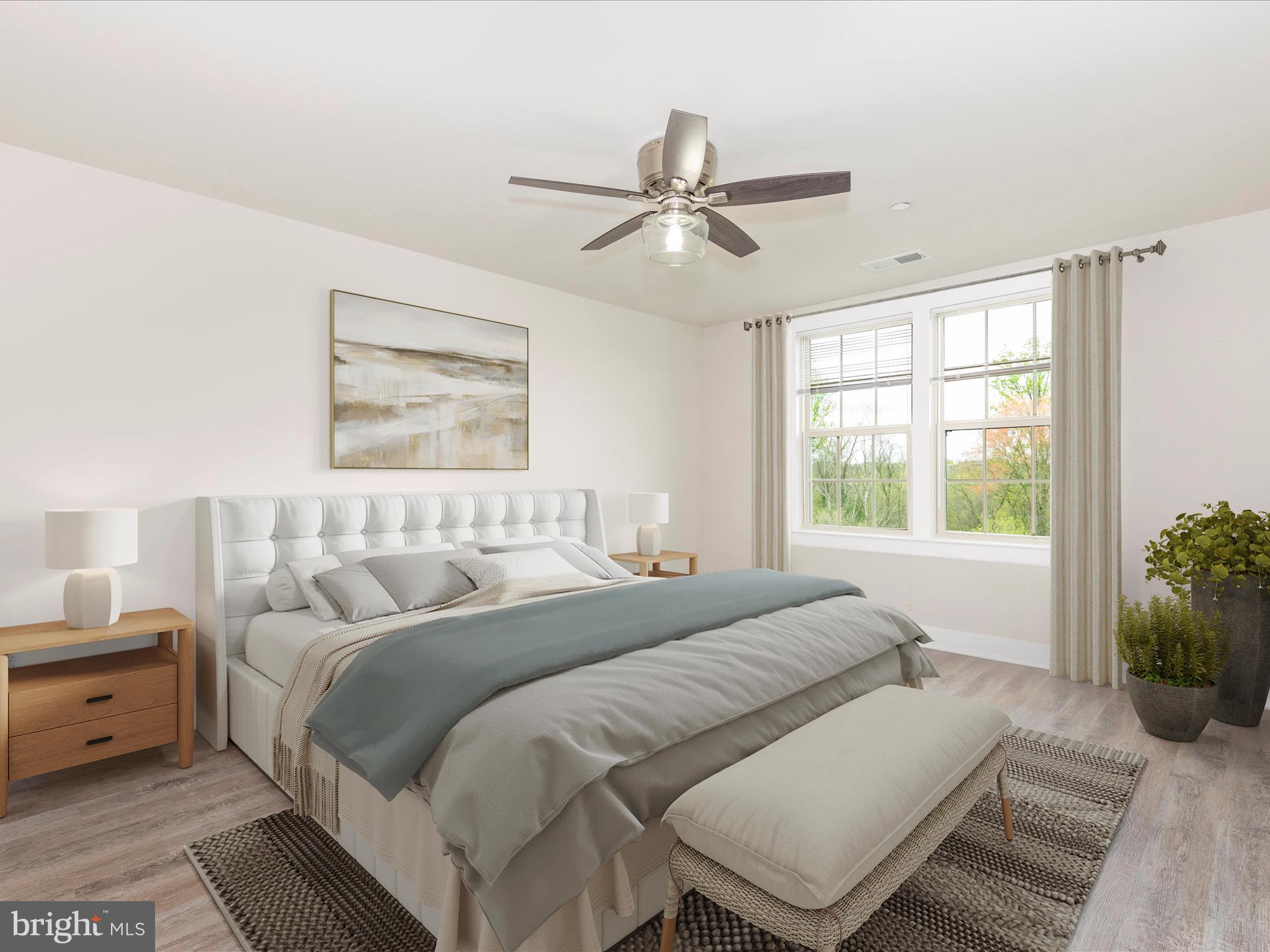 3838 Fulham Road Frederick, MD 21704 - Photo 25 of 51 a bedroom with a large bed and a window