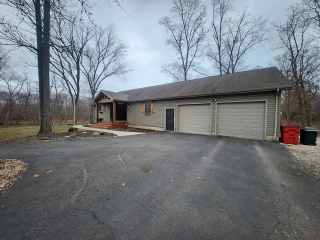 a house view with a outdoor space