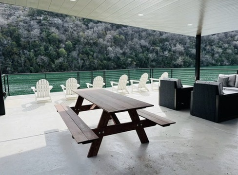 2007 Manana Street Austin, TX 78730 - Photo 17 of 38 View of patio / terrace featuring outdoor lounge area and outdoor dining space