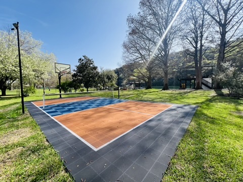 2007 Manana Street Austin, TX 78730 - Photo 27 of 38 View of sport court with a lawn and community basketball court