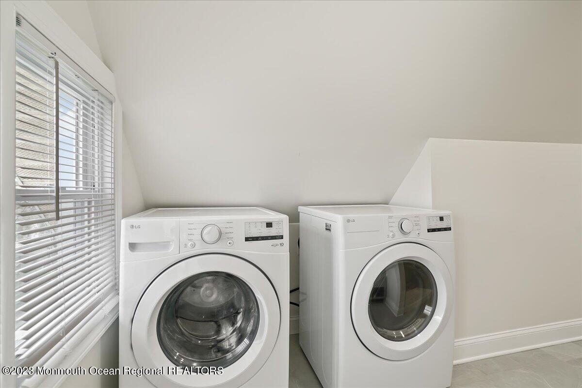 116 11th Avenue, Unit 2 Belmar, NJ 07719 - Photo 24 of 26 a utility room with dryer and washer
