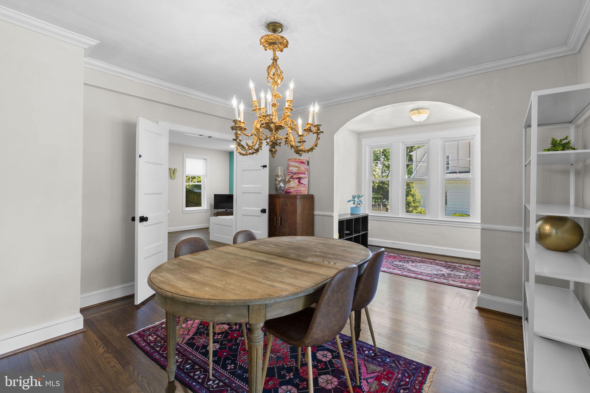 1022 Overbrook Road Baltimore, MD 21239 - Photo 14 of 39 Elegant dining space with natural light.