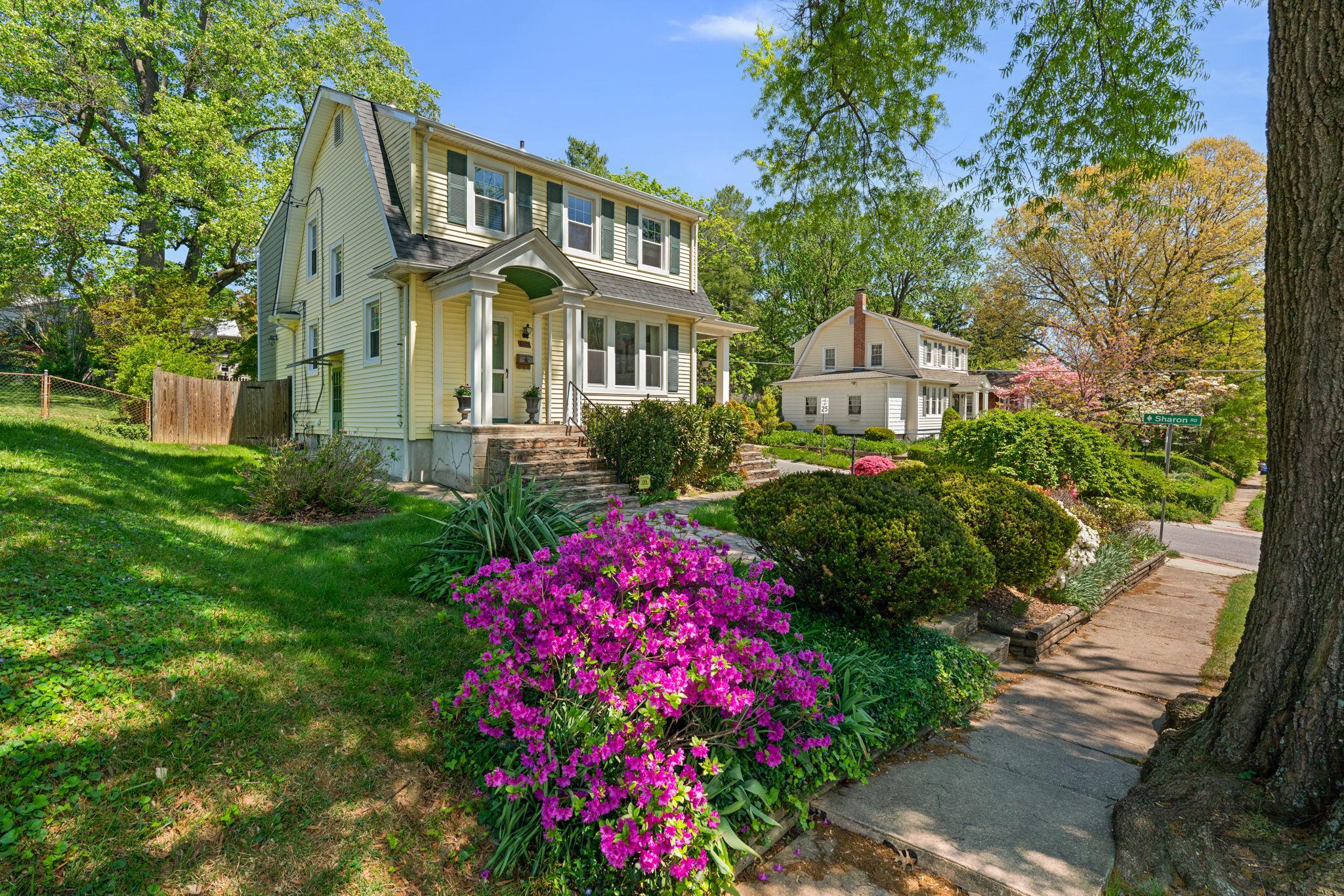 1022 Overbrook Road Baltimore, MD 21239 - Photo 2 of 39 Charming home with vibrant blooms.