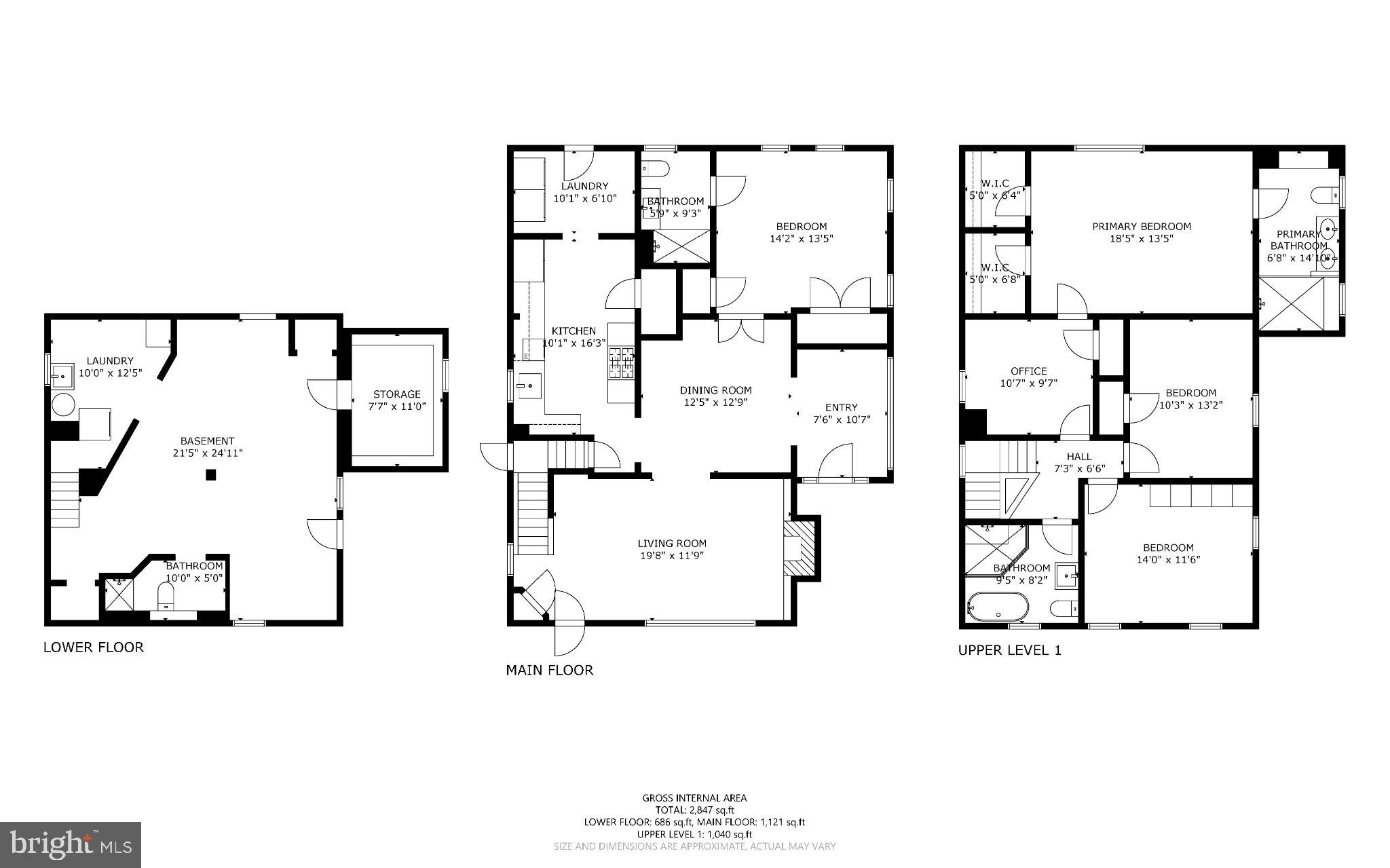 1022 Overbrook Road Baltimore, MD 21239 - Photo 37 of 39 Spacious three-level home layout.