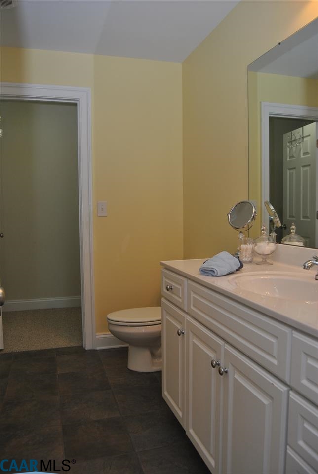 1860 Rhett Court Charlottesville, VA 22903 - Photo 36 of 39 a bathroom with a sink a toilet and shower