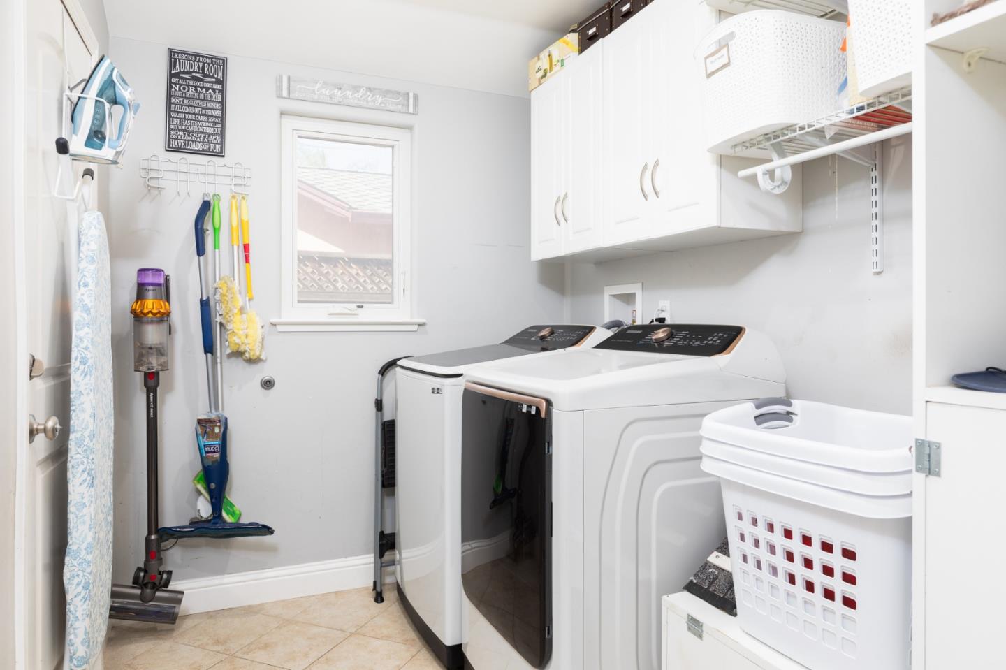 1446 Sharp Avenue Campbell, CA 95008 - Photo 7 of 22 a utility room with fridge dryer and washer