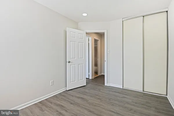 a view of front door with hallway