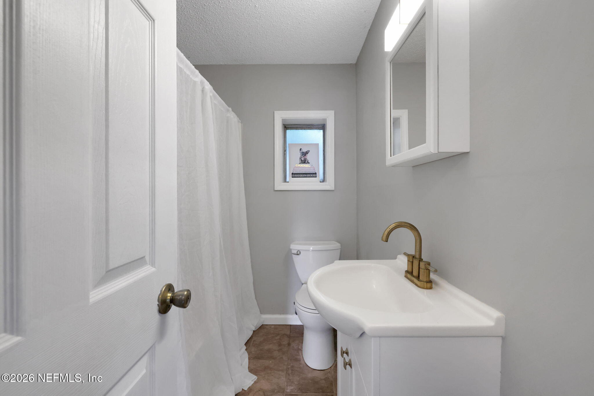 1133 Girvin Road Jacksonville, FL 32225 - Photo 26 of 69 a bathroom with a sink a toilet and mirror
