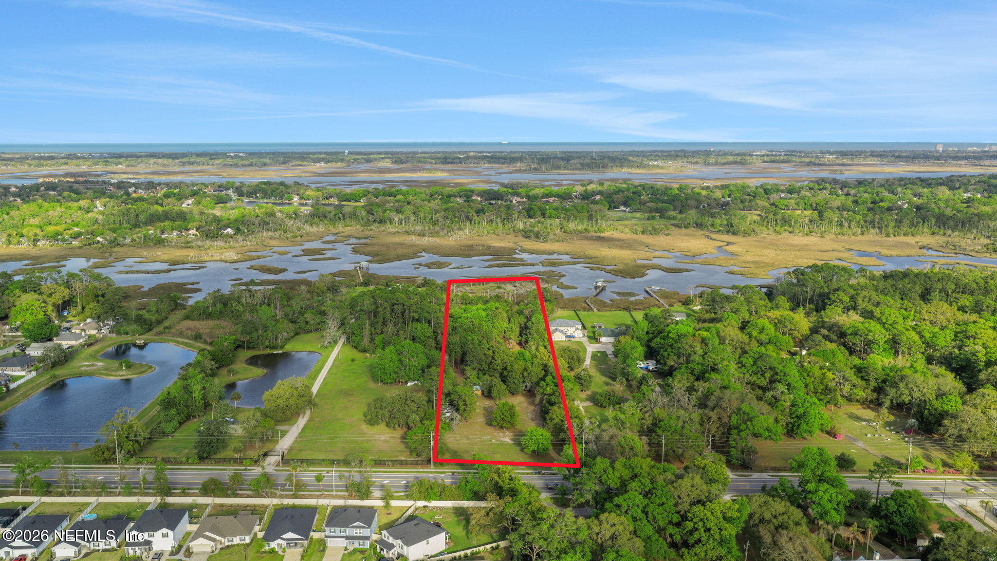 1133 Girvin Road Jacksonville, FL 32225 - Photo 62 of 69 a view of an outdoor space with a lake view