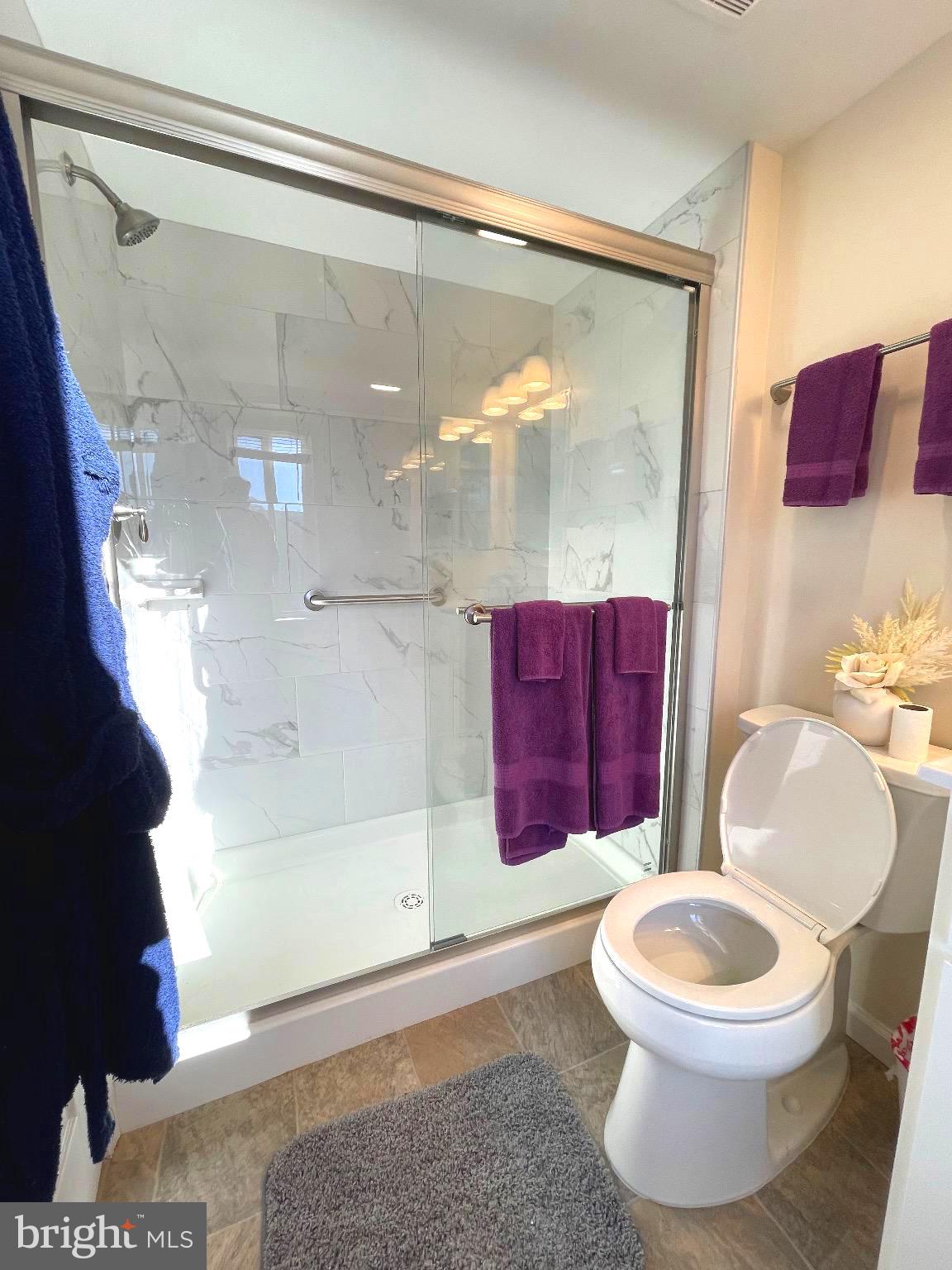 15210 Elkridge Way, Unit 913K Silver Spring, MD 20906 - Photo 14 of 47 En suite walk-in shower.