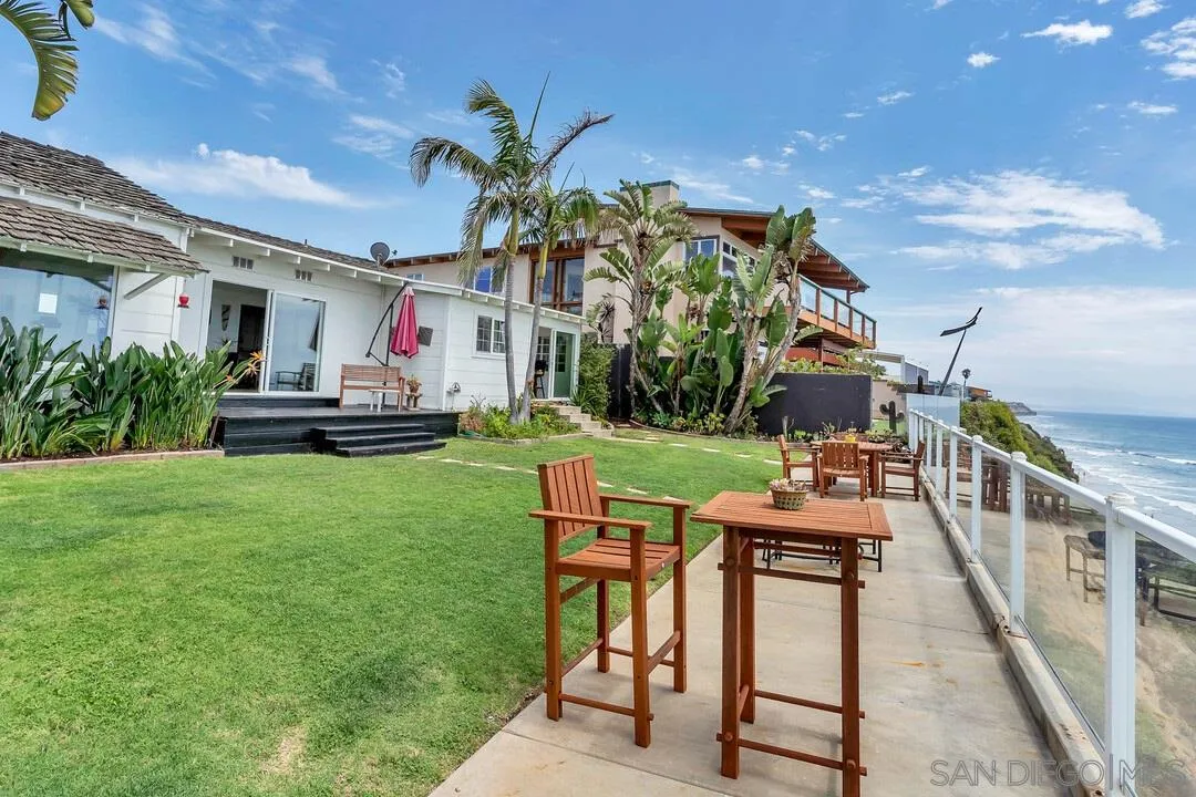 796 Neptune Avenue Encinitas, CA 92024 - Photo 39 of 49 a view of a house with backyard and sitting area