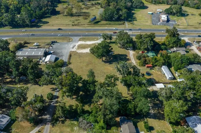 a view of a lake with a house